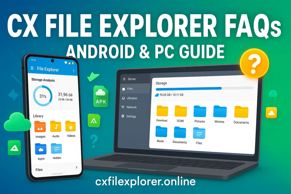 CX File Explorer FAQs – Ultimate Android & PC Guide