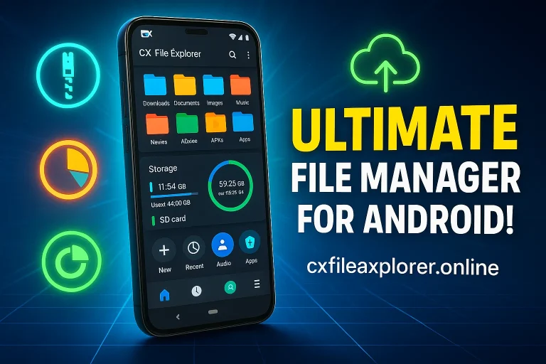 CX File Explorer Features – The Ultimate File Manager for Android