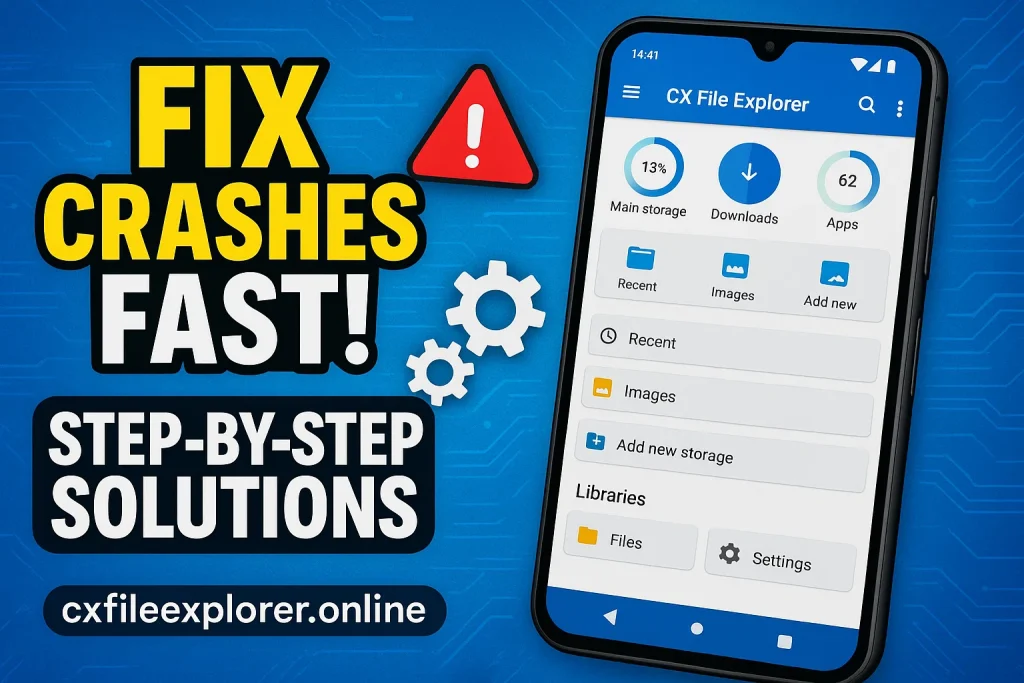 CX File Explorer Troubleshooting Guide