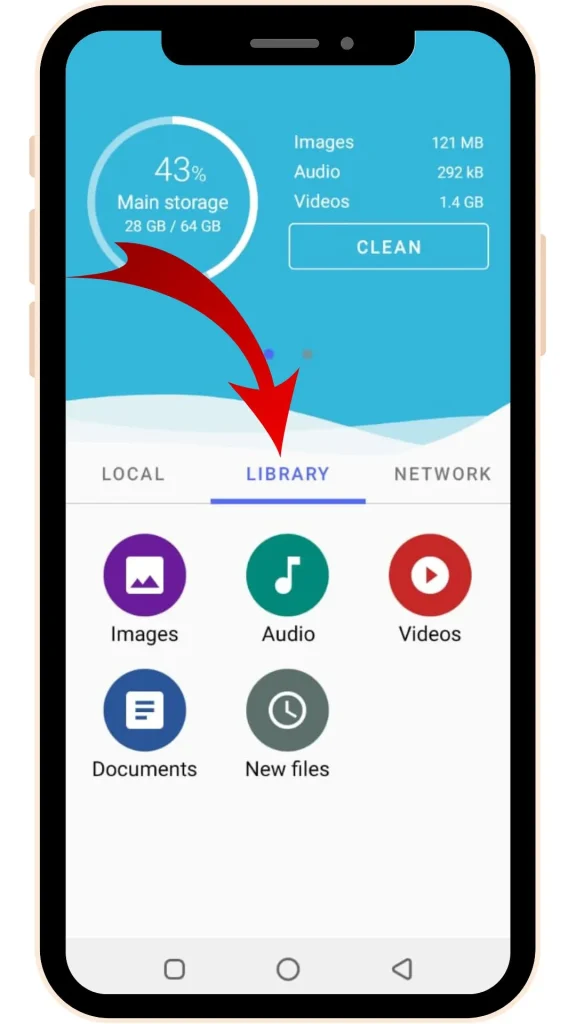 Library Tab