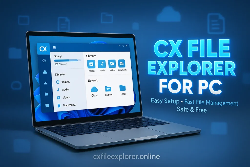 cx file explorer for pc