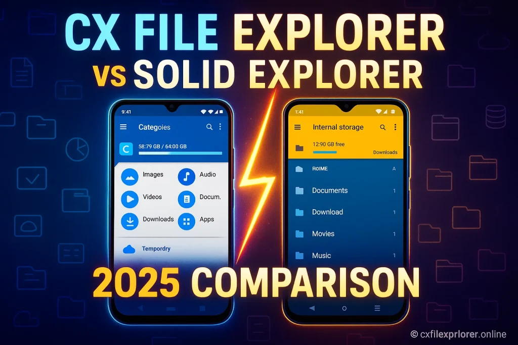 cx file explorer vs solid explorer