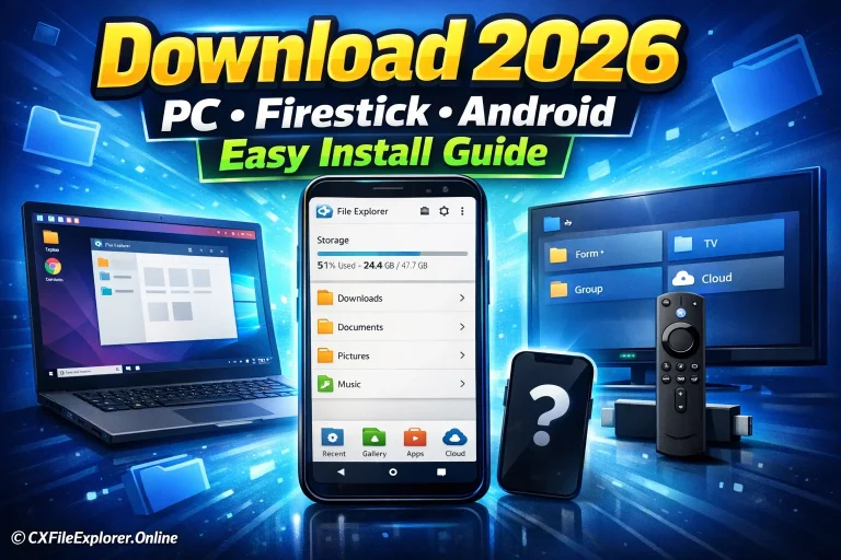 CX File Explorer Download Guide 2026 for All Devices