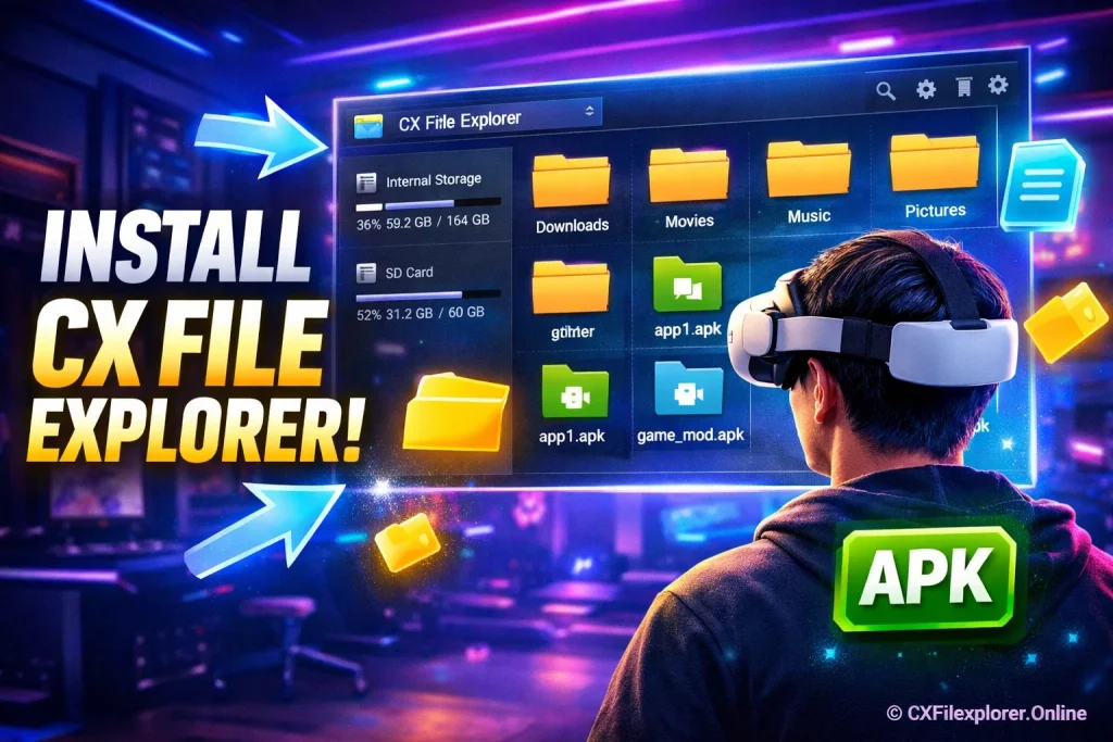 How To Get CX File Explorer on Meta Quest 3 Fast