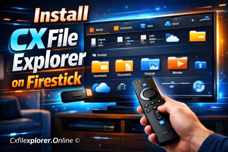 Install CX File Explorer on Firestick Like a Pro 2026